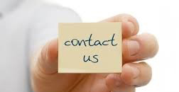 Post-it note contact us